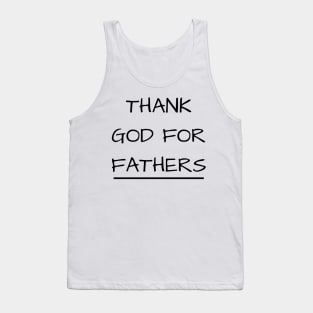 T.G.F.F. Thank God For Fathers Tank Top